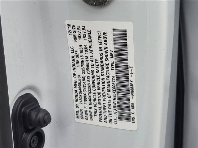 Used 2019 Honda CR-V Touring image 23