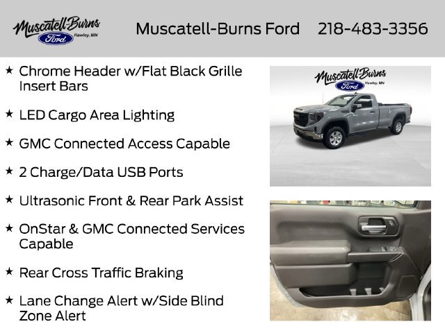 Used 2024 GMC Sierra 1500 Pro w/ Pro Value Package AWD/4WD image 17