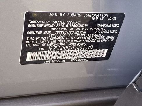 New 2026 Subaru Outback Limited image 18