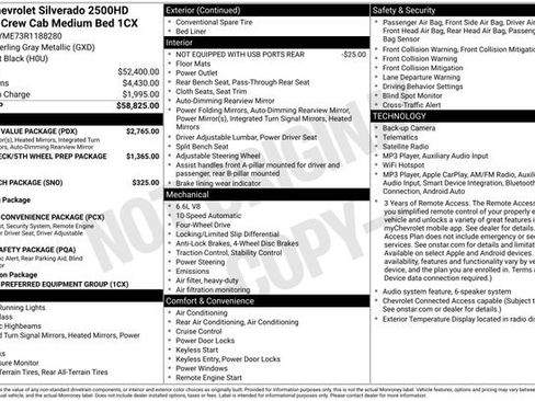 Used 2024 Chevrolet Silverado 2500 Custom w/ Custom Value Package AWD/4WD image 13