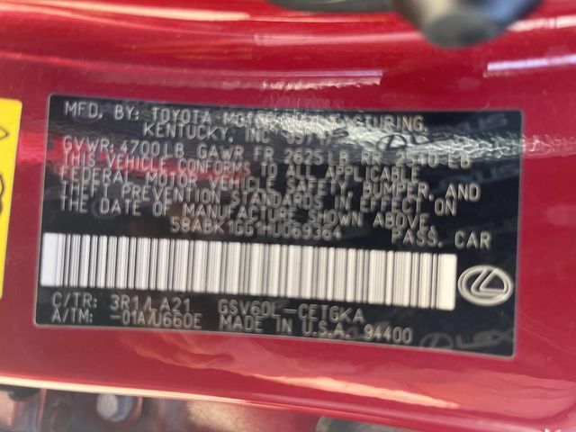 Used 2017 Lexus ES 350 w/ Premium Package FWD image 22