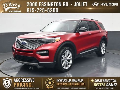 Used 2023 Ford Explorer Platinum w/ Premium Technology Package AWD/4WD image 1