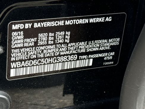 Used 2017 BMW 650i Gran Coupe xDrive AWD/4WD image 28