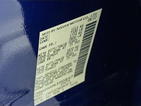 Used 2023 Nissan Titan PRO-4X w/ Pro-4x Utility Package image 12