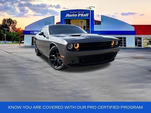Used 2022 Dodge Challenger SXT w/ Blacktop Package RWD image 1