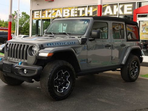 Used 2023 Jeep Wrangler Unlimited Rubicon 4xe w/ Cold Weather Group AWD/4WD image 1