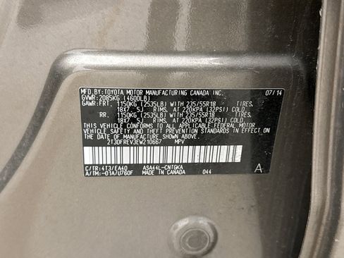 Used 2014 Toyota RAV4 Limited image 12