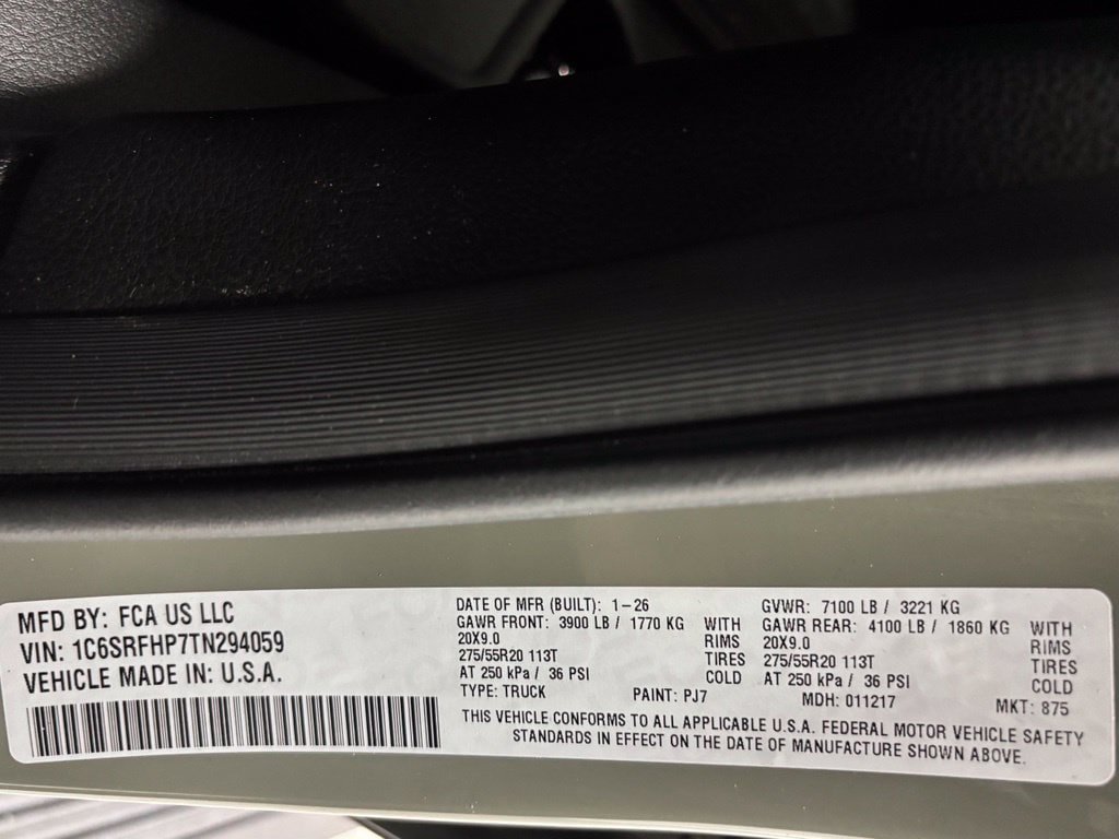 Used 2026 RAM 1500 Limited AWD/4WD image 11