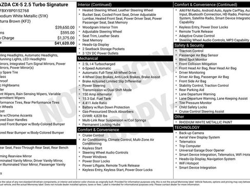 Used 2023 MAZDA CX-5 Signature image 29