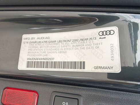 Used 2017 Audi A4 2.0T Premium w/ Convenience Package AWD/4WD image 23