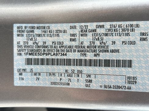 Used 2023 Ford Bronco Outer Banks w/ Sasquatch Package AWD/4WD image 32