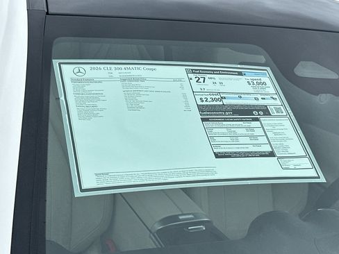 New 2026 Mercedes-Benz CLE 300 4MATIC Coupe image 29