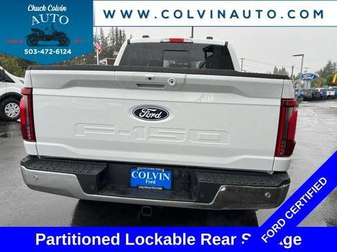 Certified 2025 Ford F150 Lariat w/ Mobile Office Package AWD/4WD image 8
