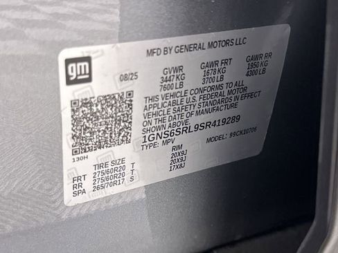 New 2025 Chevrolet Tahoe Premier AWD/4WD image 65