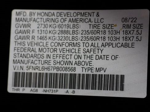 Used 2023 Honda Odyssey EX-L image 28