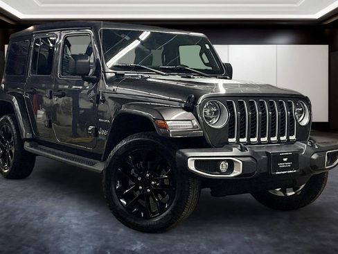 Used 2021 Jeep Wrangler Unlimited Sahara w/ Cold Weather Group image 1