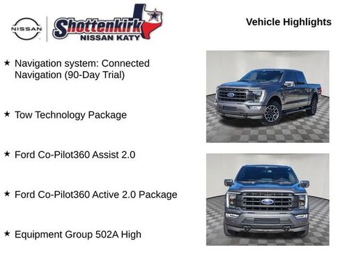 Used 2021 Ford F150 Lariat w/ Equipment Group 502A High AWD/4WD image 6