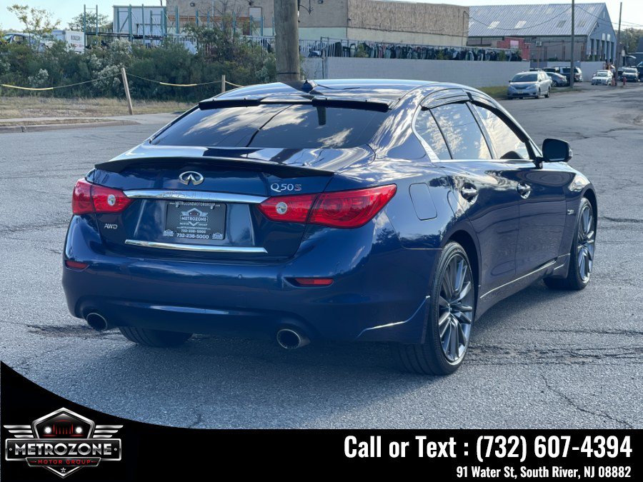 Used 2016 INFINITI Q50 Red Sport 400 AWD/4WD image 7
