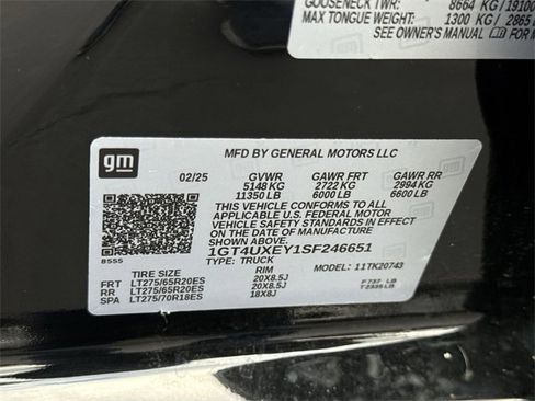 Used 2025 GMC Sierra 2500 Denali Ultimate w/ Snow Plow Prep/Camper Package image 35