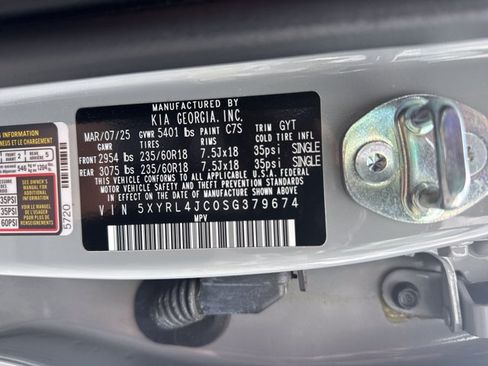 Used 2025 Kia Sorento S w/ Panoramic Sunroof Package FWD image 36