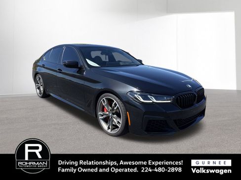 Used 2021 BMW M550i xDrive w/ Dynamic Handling Package AWD/4WD image 2