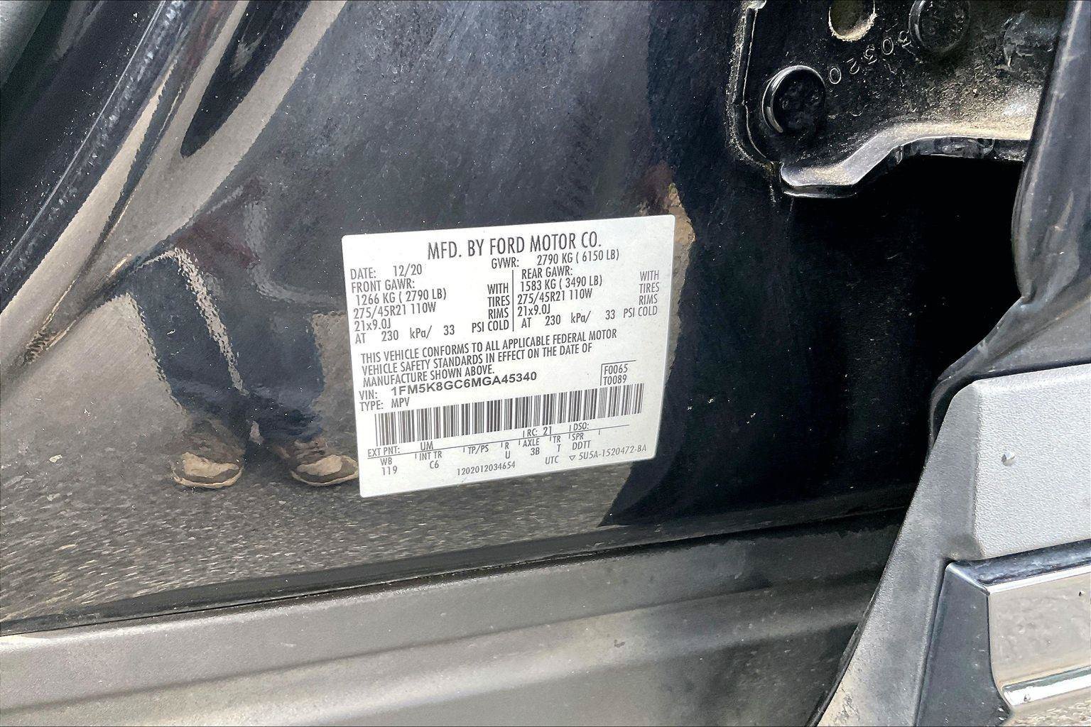 Used 2021 Ford Explorer ST w/ Equipment Group 401A AWD/4WD image 35