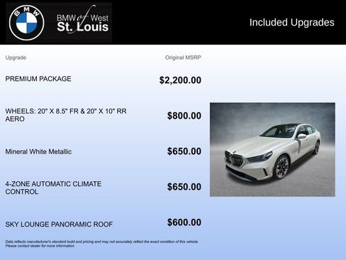 Used 2026 BMW i5 eDrive40 w/ Premium Package AWD/4WD image 18