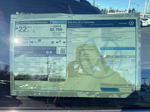New 2026 Volkswagen Atlas SE AWD/4WD image 19