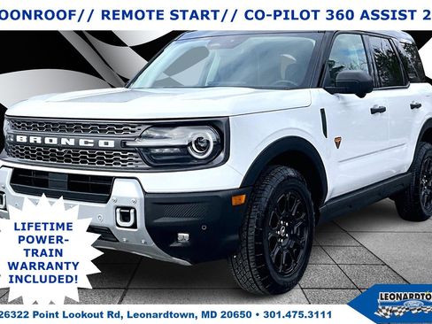 Used 2025 Ford Bronco Sport Badlands w/ Badlands Tech Package AWD/4WD image 1