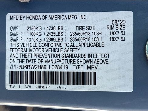 Used 2020 Honda CR-V EX-L image 32