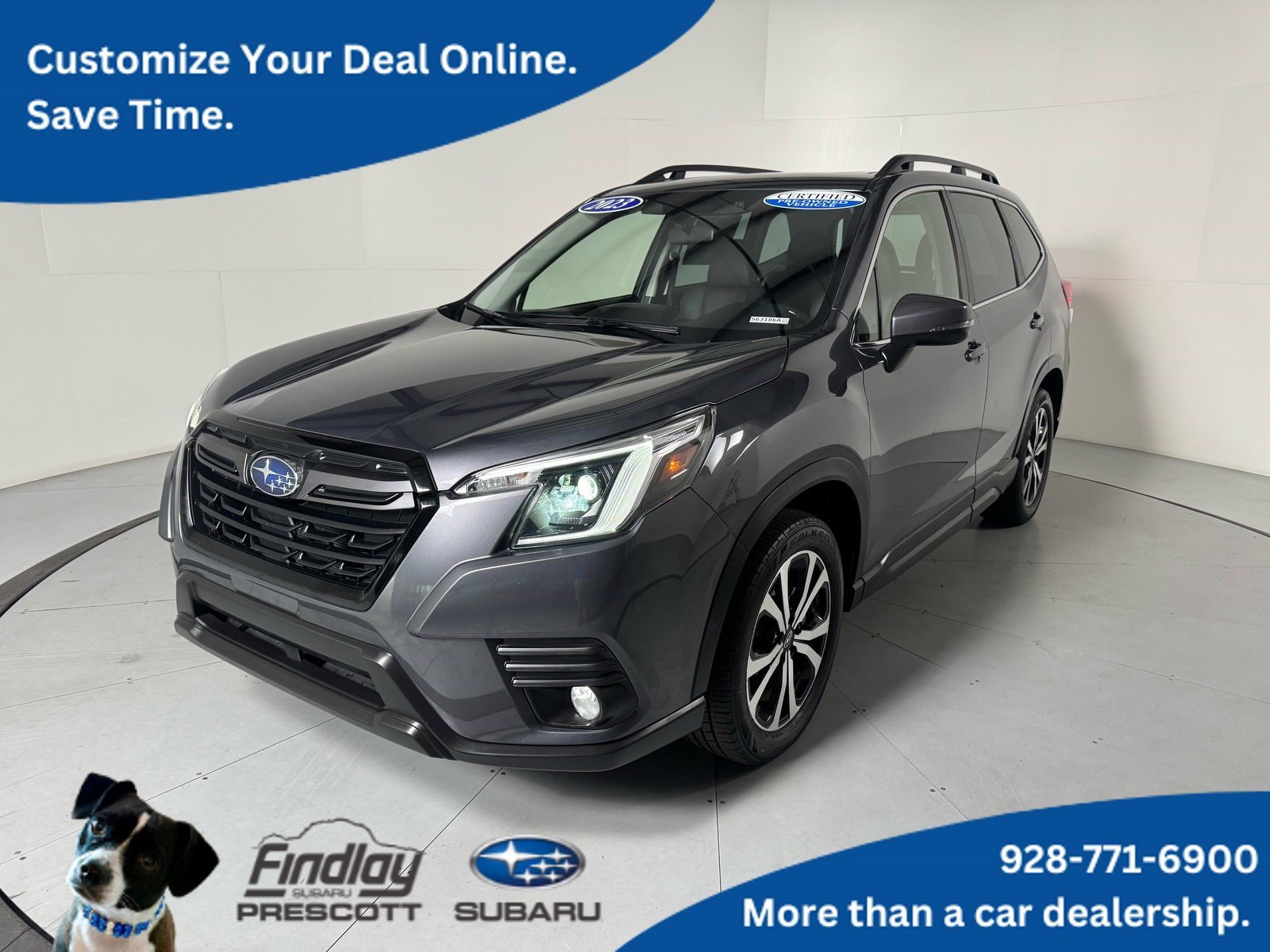 Certified 2023 Subaru Forester Limited AWD/4WD image 1