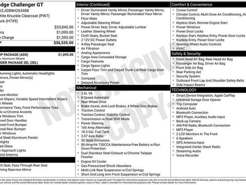 Used 2022 Dodge Challenger GT w/ Blacktop Package RWD image 5