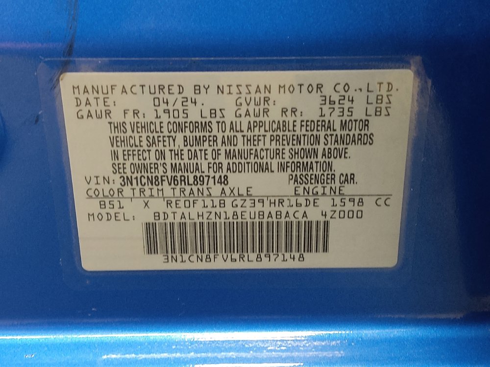 Used 2024 Nissan Versa SR FWD image 33
