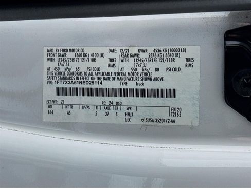 Used 2022 Ford F250 XL w/ XL Value Package image 30