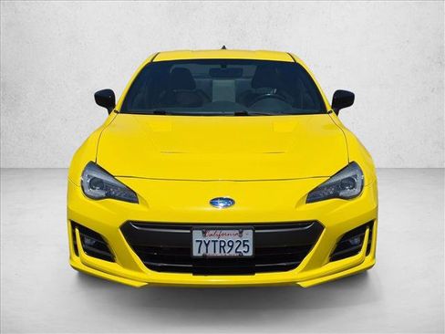 Used 2017 Subaru BRZ Series.Yellow RWD image 2