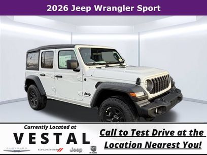 New 2026 Jeep Wrangler Unlimited Sport