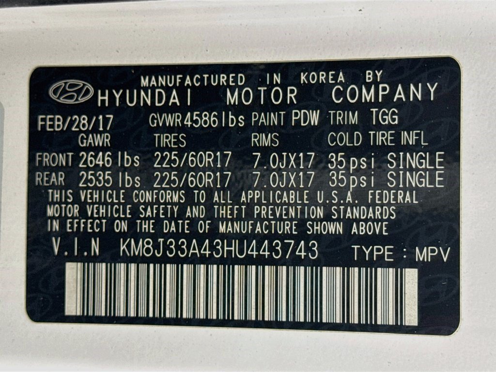 Used 2017 Hyundai Tucson SE w/ SE Popular Package 02 FWD image 38