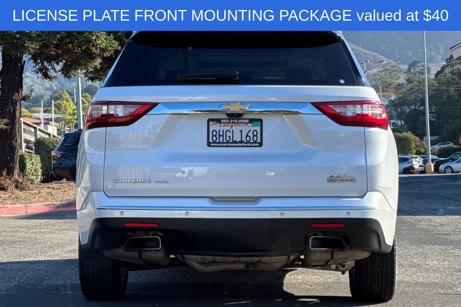 Used 2019 Chevrolet Traverse High Country w/ LPO, Floor Liner Package AWD/4WD image 7