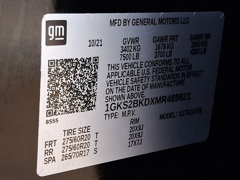 Used 2021 GMC Yukon SLT w/ SLT Premium Package image 33