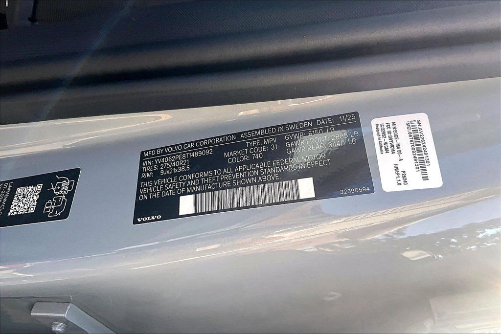 Certified 2026 Volvo XC90 B6 Plus AWD/4WD image 47