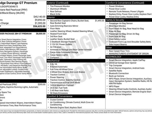 Used 2023 Dodge Durango GT AWD/4WD image 4
