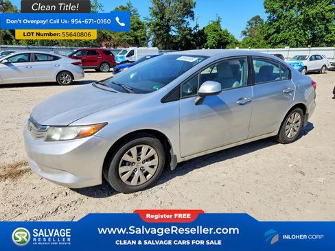 Used 2012 Honda Civic LX image 1