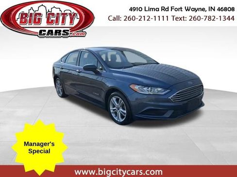 Used 2018 Ford Fusion S image 1