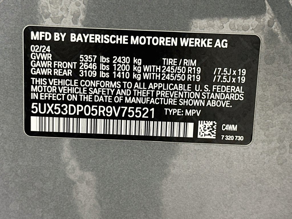 Certified 2024 BMW X3 xDrive30i AWD/4WD image 33