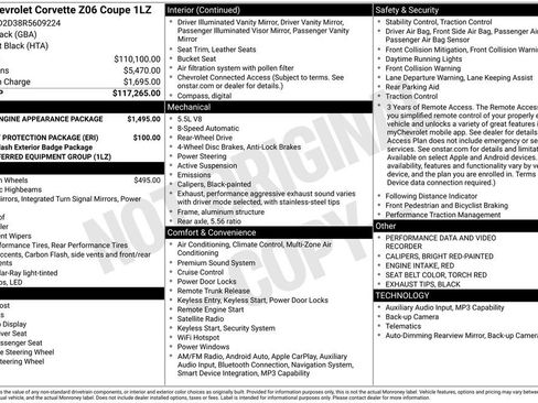 Used 2024 Chevrolet Corvette Z06 image 6