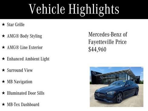 Used 2025 Mercedes-Benz C 300 Sedan image 12