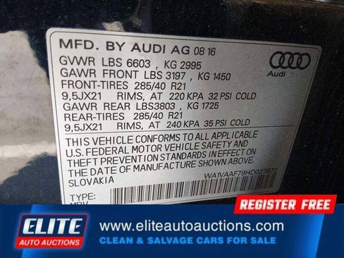 Used 2017 Audi Q7 3.0T Prestige w/ Prestige Package AWD/4WD image 17