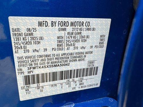 New 2025 Ford Mustang Mach-E GT w/ Interior Protection Package image 32