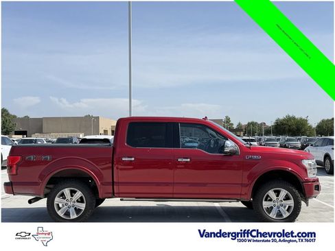 Used 2018 Ford F150 Platinum w/ Equipment Group 701A Luxury AWD/4WD image 3