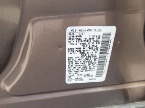 Used 2011 Nissan Murano SV FWD image 20